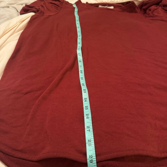 Plus size puff short sleeve top size 3x - Picture 5 of 5